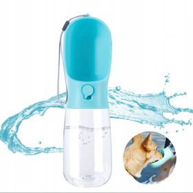    BOTTIGLIA PER CANI BOTTIGLIA D'ACQUA CON CIOTOLA PER ACQUA 550ml