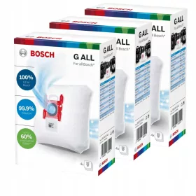    Sacchetto per aspirapolvere sintetico Bosch G ALL tipo G 12 pz.