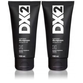   DX2 Shampoo Anticaduta Uomo, 2x150 ml - Rinforza e Nutre i Capelli