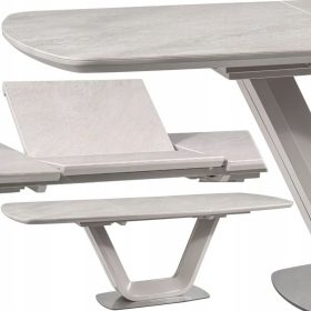    Tavolo allungabile rettangolare Signal MODERN 160 x 90 x 76 cm tonalità del grigio