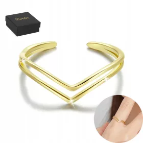    Anello in oro Anelli in argento 925 Moda regolabile in argento da donna