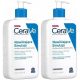 Emulsione Idratante CeraVe per Pelle Secca, Senza Profumo, 2x 473ml