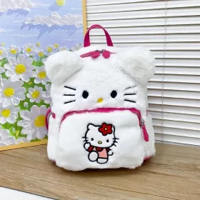    ZAINO PELUCHE Hello Kitty rosa Zaino ROSA, Sfumature di rosa