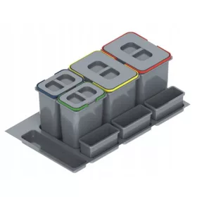  Set cestini Rejs 4 pz. 44 l