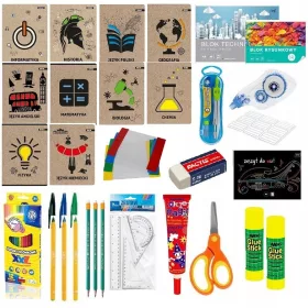    Corredino scolastico classi 4-8, + quaderni tematici, set scolastico