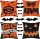  4x FEDERE DECORATIVE 45X45 HALLOWEEN PREMIUM