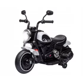  Milly Mally Veicolo a batteria Eagle Motocicletta bianca