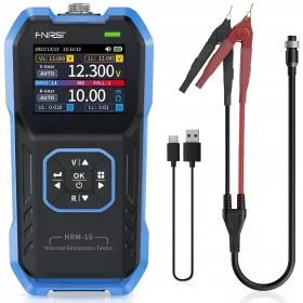    Fnirsi HRM-10 Tester di resistenza alla tensione della batteria