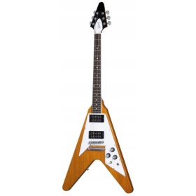    Chitarra elettrica Gibson Flying V antica naturale degli anni '70 + custodia