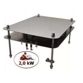    Riscaldatore con deflettore per affumicatoi ed essiccatoi con potenza 2,0 kW 2000 W