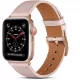  CINTURINO ELEGANTE IN CAMOSCIO PER APPLE WATCH 6 5 4 38 40 42 44MM IWATCH ROSA
