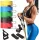  DrFit Set di 5 fasce di resistenza per riabilitazione con accessori
