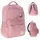 Zaino Unisex 25L Leggero per Scuola e Viaggi, Impermeabile e Spazioso - Rosa