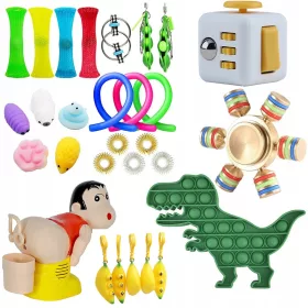    29 giocattoli sensoriali Fidget - Giocattoli rilassanti per bambini