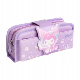    BORSA GRANDE MULTIFUNZIONE A PENCIBLE TRE SCOMPARTI KUROMI MELODY CINNAMOROLL