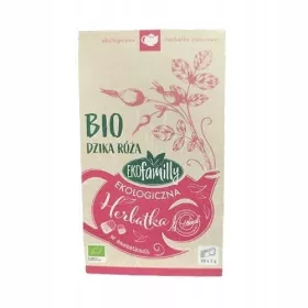  EKOFAMILLY Tè biologico alla rosa canina, 20x2g
