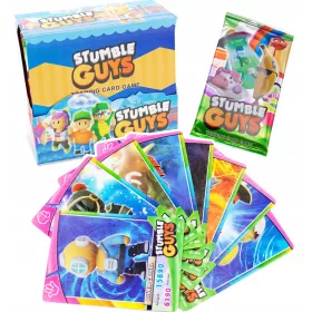    STUMBLE GUYS CARD DA COLLEZIONE SET GRANDE 288 pezzi 36 BUSTINE