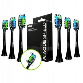    Testine per spazzolino RAVEN ESOS005B, testine di ricambio nere