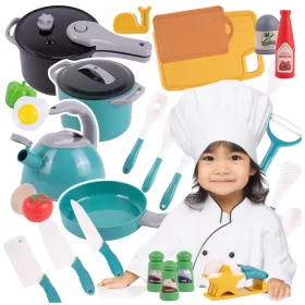   CUCINA Set utensili e accessori CUCINA Utensili per bambini 33 pezzi.