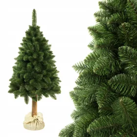    Pino NATURALE su TRONCO, albero di Natale artificiale 220 cm