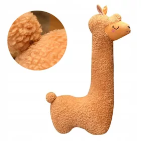    CARINO ALPACA SOFFICE MORBIDO MASCOTTE LAMA PELUCHE PELUCHE GRANDE M 100 cm