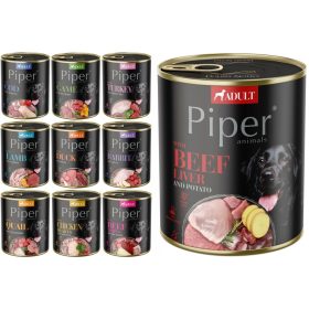  Piper cibo umido, mix di sapori, 8 kg