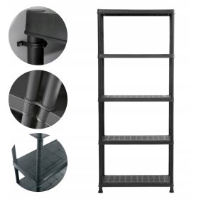    Scaffale da magazzino in plastica KIS 187 x 80 x 40 cm max 50 kg per ripiano