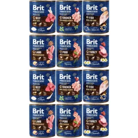  Brit Premium By Nature Mix di alimenti umidi 12x 800 g