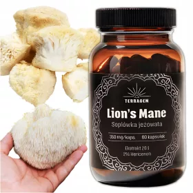   Integratore Lion's Mane per Memoria e Concentrazione - 60 Capsule