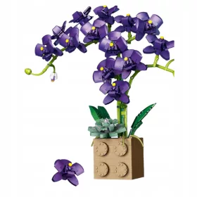    Mattoni da costruzione Orchidea / 1369 Elementi / Confezionati in una scatola di cartone decorativa