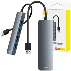    BASEUS HUB USB 4 PORTE HUB ABS USB 3.0 PER LAPTOP FAST MULTI USB
