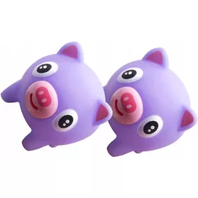    2 pezzi Mini Pig Toys Giocattoli da spremere portatili Giocattoli per