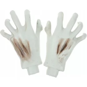    1 paio di decorazioni per oggetti di scena per mano scheletro mano fantasma di Halloween