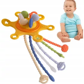    Giocattoli sensoriali in silicone per bambini piccoli,Giocattolo in silicone