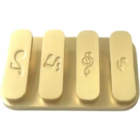   Cursore magnetico, giocattolo, lega metallica, tasti del pianoforte,