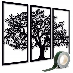   Quadro Decorativo XXL 120 cm in Legno per Salone e Cucina - Decorazioni Murali Eleganti