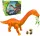  Dinosauro a batteria con suono, diplodoco che cammina e depone le uova