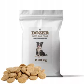    Dozer Alimento secco completo per cani con pollame 20 kg Premium