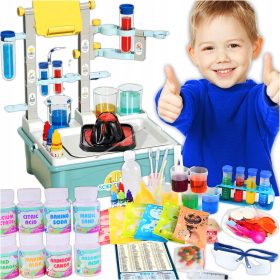    SET EDUCATIVO MULTIFUNZIONE LITTLE CHEMIST MEGA TABLE 68 ESPERIMENTI