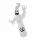  FANTASMA DECORATIVO LED GONFIABILE HALLOWEEN 2,4 M