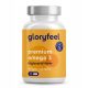 Capsule di Omega 3 gloryfeel - 120 Capsule Alta Dosaggio per la Salute di Cuore e Cervello