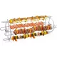  Kit girarrosto in acciaio inox Accessori per girarrosto rotante