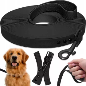   GUINZAGLIO DA ADDESTRAMENTO PER CANI PER ADDESTRAMENTO NASTRO FORTE BIOTHANE CORDA IN PVC 10 m