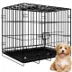  Gabbia per cani MUVU di piccola taglia in acciaio verniciato a polvere 42 x 60 x 50 cm