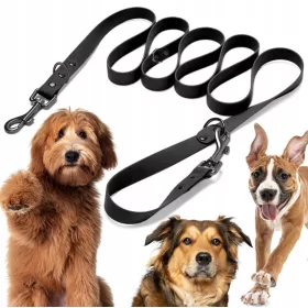    GUINZAGLIO DA ADDESTRAMENTO PER CANI RESISTENTE, REGOLABILE IN BIOTHANE PVC 10m