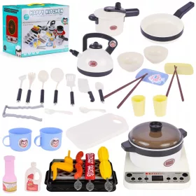    Set da Cucina per Grigliare con Fornello per Bambini 40 Elements Sound