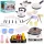 Set da Cucina per Grigliare con Fornello per Bambini 40 Elements Sound