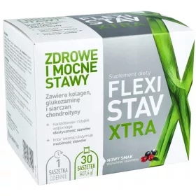   FlexiStav Xtra 30 Bustine - Sapore Ribes e Mirtillo: Supporto Articolare e Osseo