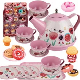    SERVIZIO TÈ GRANDE, CAFFÈ, FIORI, BROCCA, VASSOIO, PIATTI, TAZZA