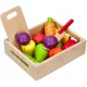  Frutta e verdura in legno da tagliare